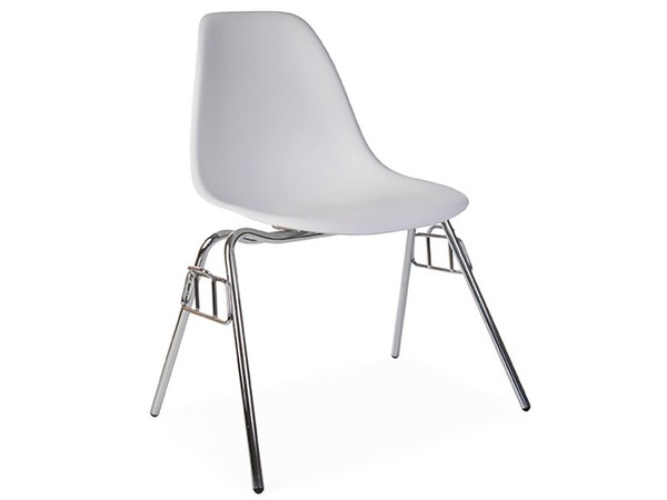 DSS Stuhl Stapelbar - Weiß