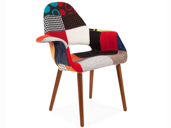 Eames Organic Sessel - Patchwork