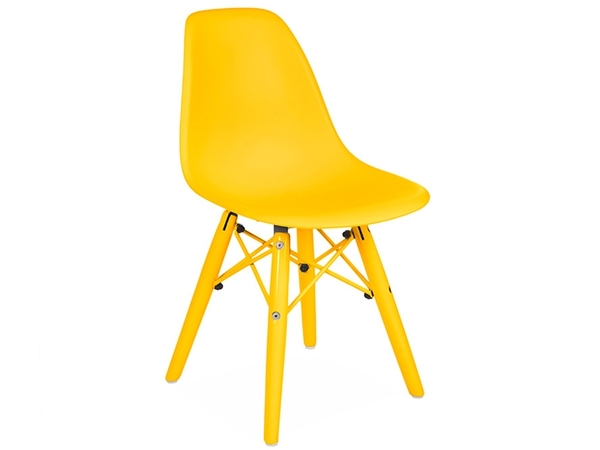 Kinder Stuhl DSW Color - Gelb
