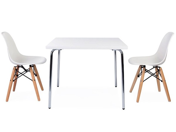 Kinder Tisch Olivier - 2 DSW Stühle