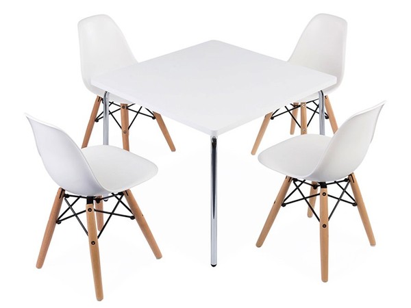 Kinder Tisch Olivier - 4 DSW Stühle