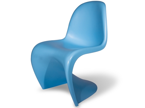 Panton Stuhl - Blau